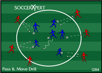 high school soccer passing drills