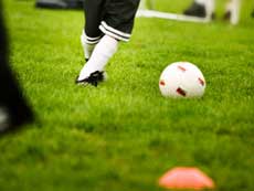 Soccer Drill Diagram: Snake in the Grass Soccer Game